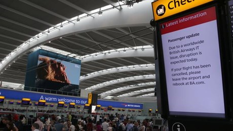 British Airways: rimborsi fino a 88milioni di euro ai passeggeri per caos «black-out»